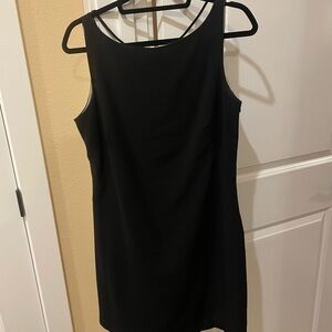Gorgeous black dress with a crisscross back. Size 14.